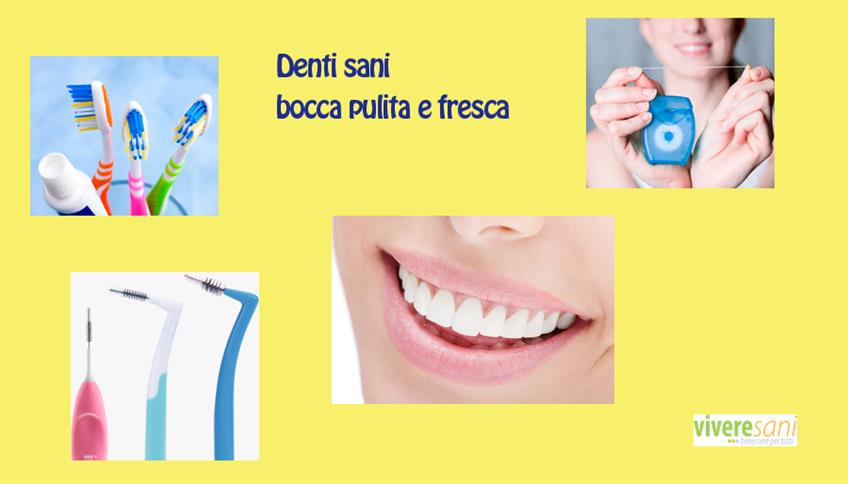 Vari strumenti per l'igiene orale Vari strumenti per l'igiene orale